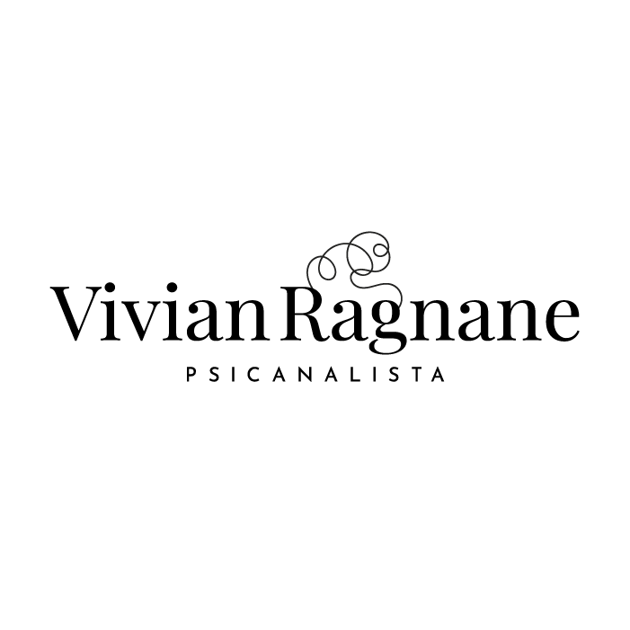 Positive version of the new logo of Vivian Ragnane, psychoanalyst